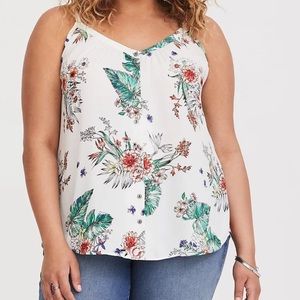 Torrid floral flowy tank
